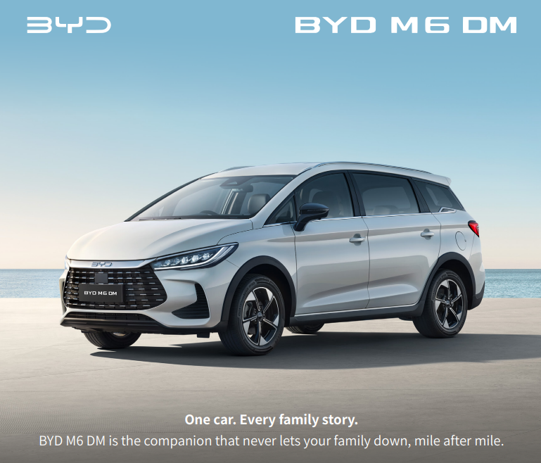 BYD M6 DM Tangerang
